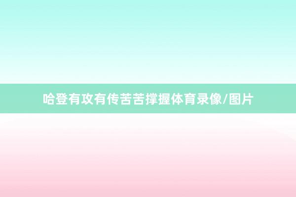 哈登有攻有传苦苦撑握体育录像/图片