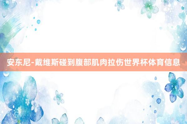 安东尼-戴维斯碰到腹部肌肉拉伤世界杯体育信息