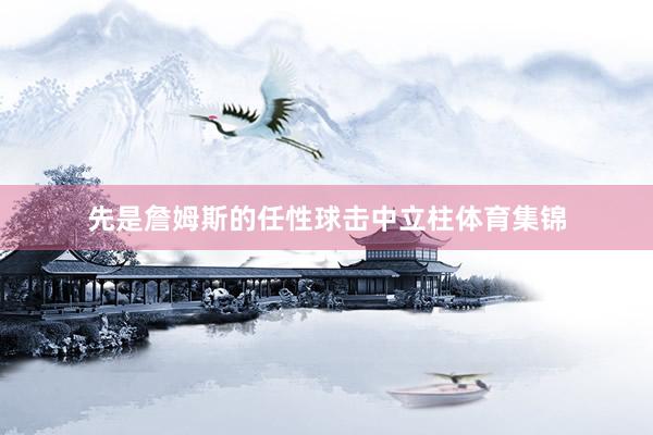 先是詹姆斯的任性球击中立柱体育集锦